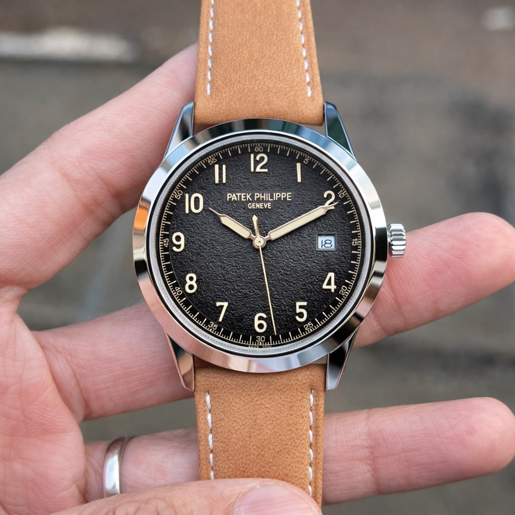 Patek Philippe Calatrava -  Stainless Steel & Japan Movement