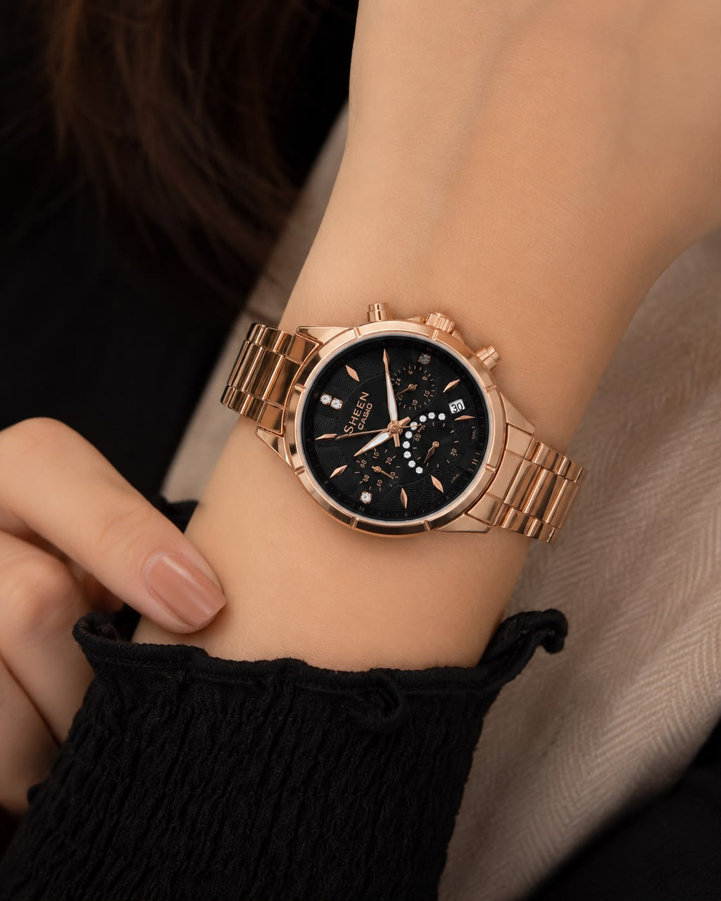 SHEEN Ladies Premium Chronograph Watch