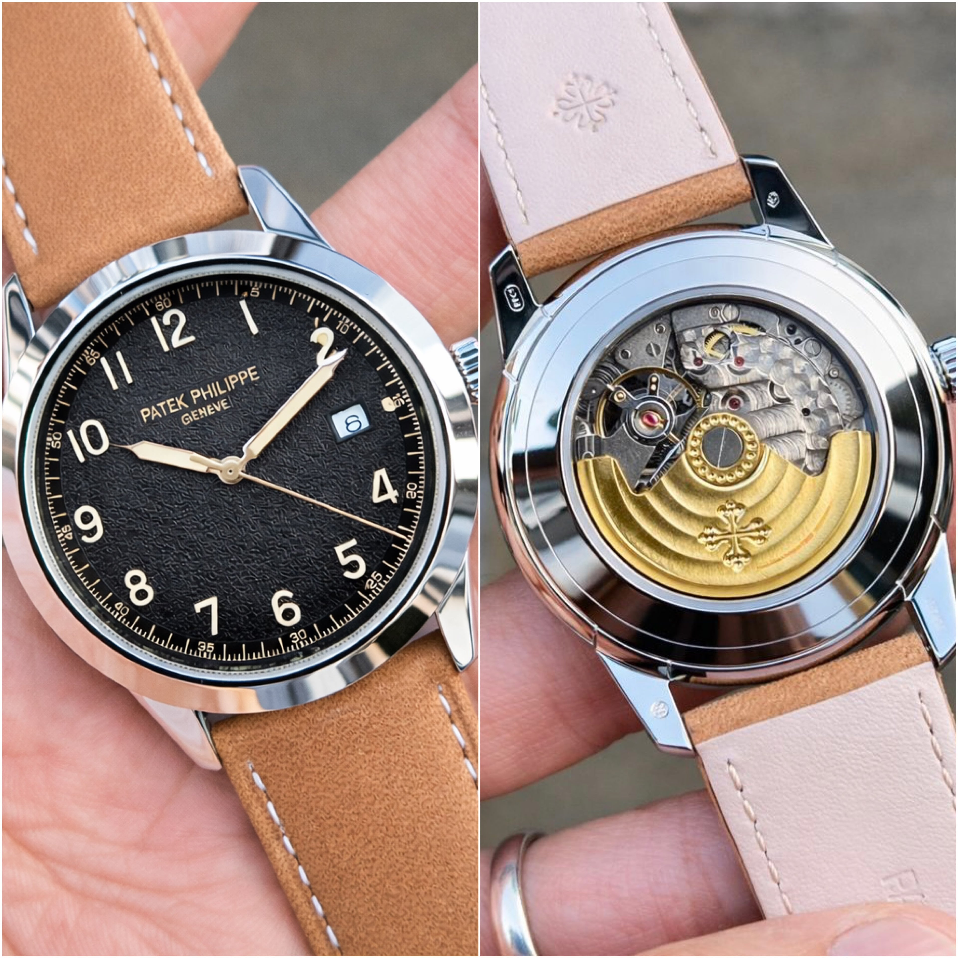 Patek Philippe Calatrava -  Stainless Steel & Japan Movement