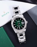 ROLEX DateJust Oyester Green Dial
