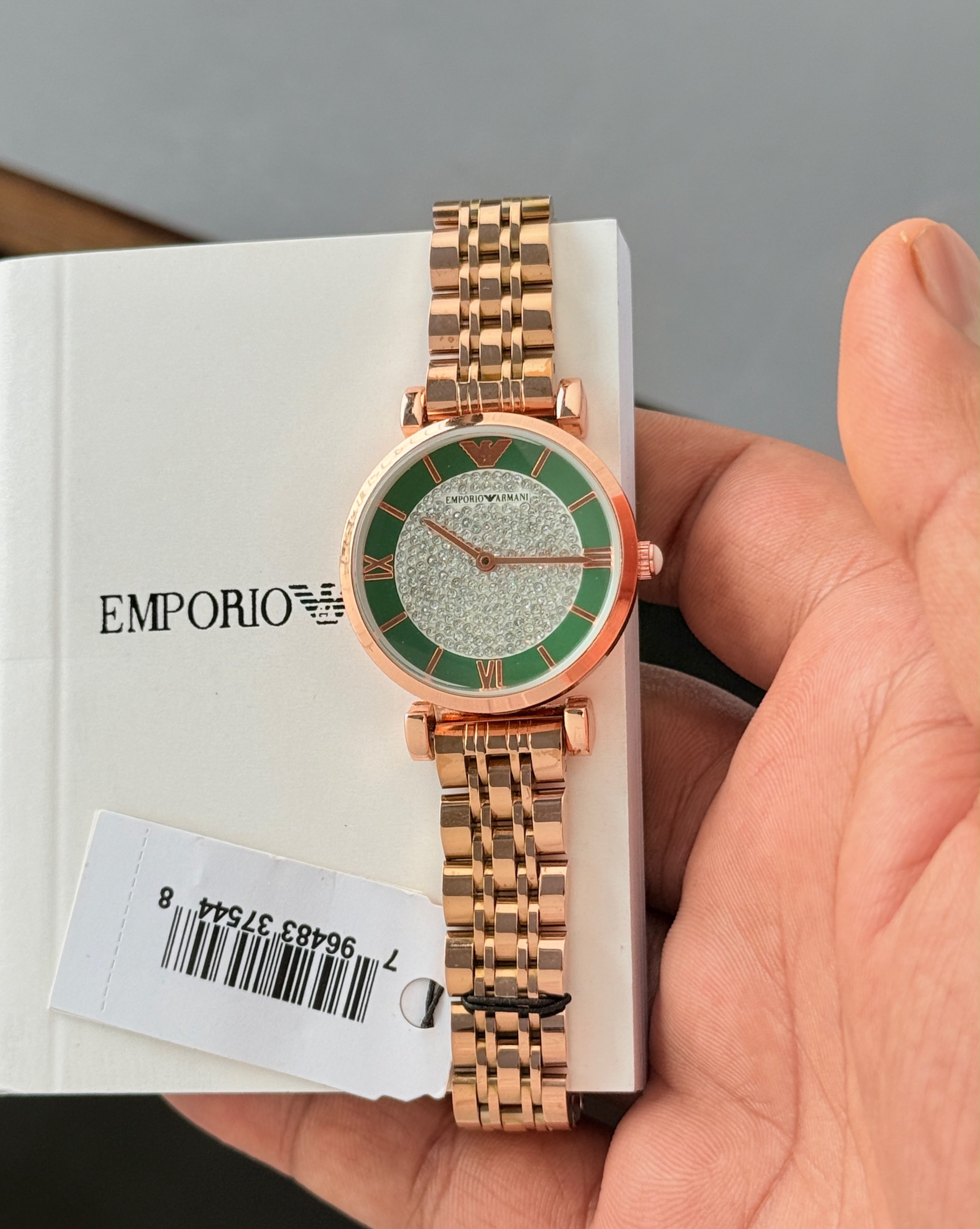 Emporio Armani Diamond Dial Women's watch
