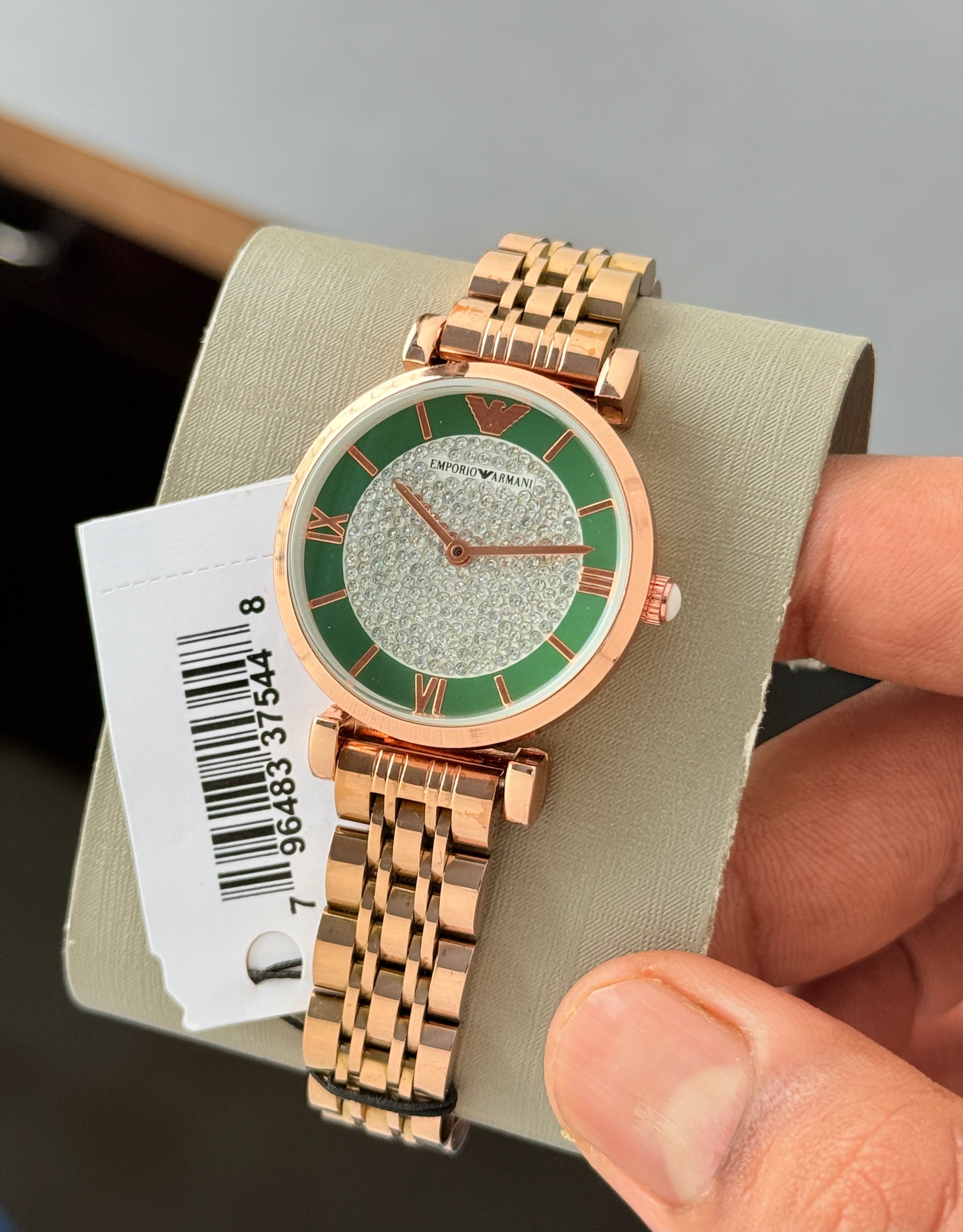 Emporio Armani Diamond Dial Women's watch