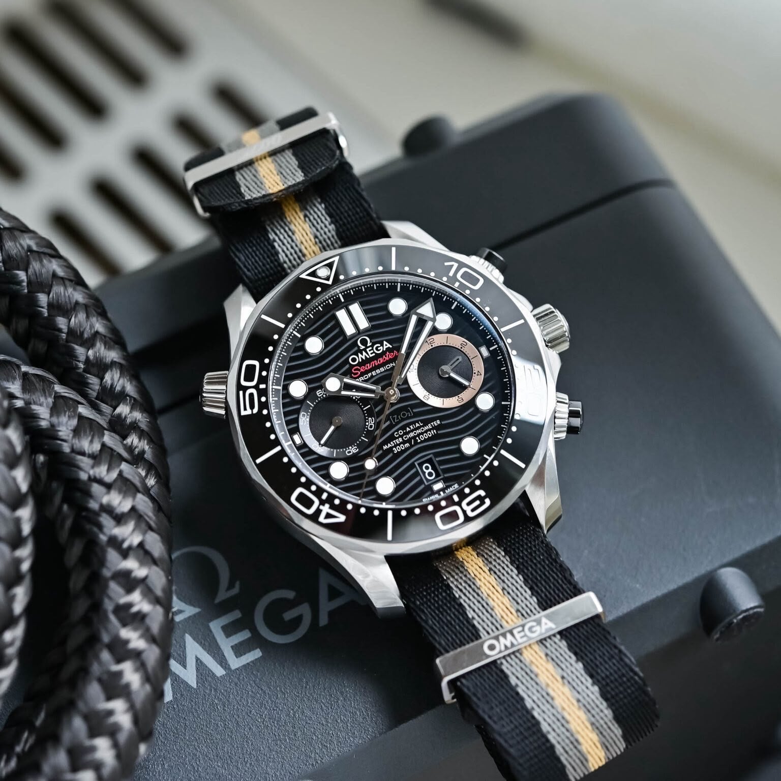 Omega Seamaster 300M Chronograph 007 First Light Premium Automatic