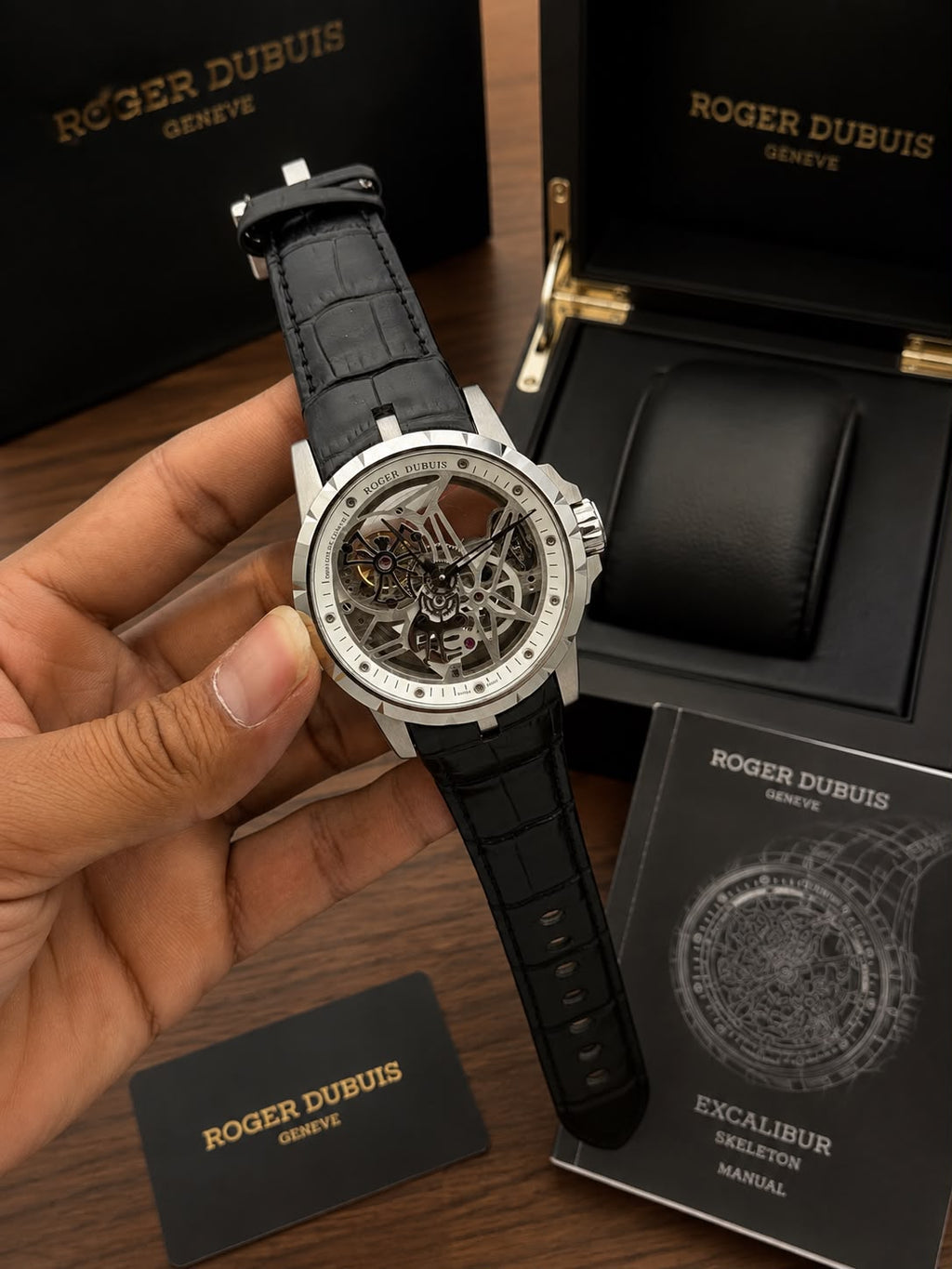 Roger Dubuis Excalibur Skeleton Style Watch