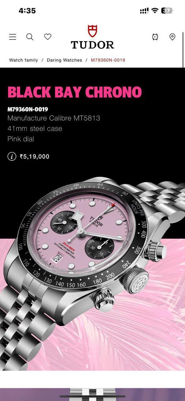 BLACK BAY CHRONO (Turquoise dial)