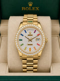 Rolex Day-Date 40 Oyster, Yellow Gold and Diamonds M228349RBR-0030