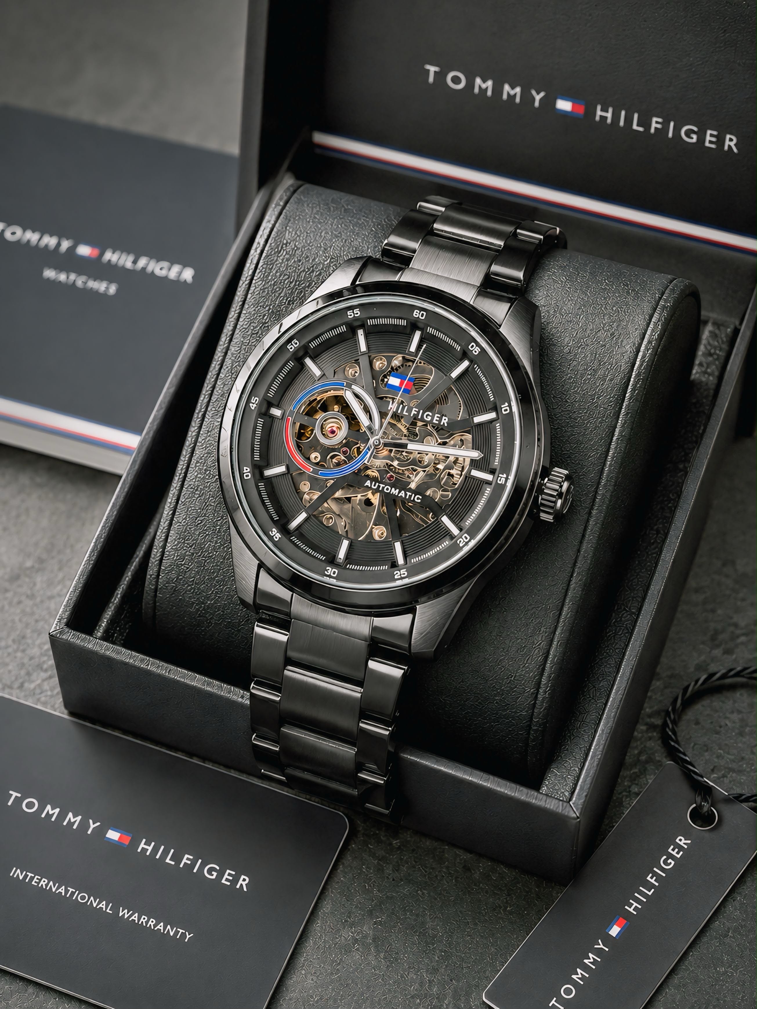 Tommy Hilfiger Skeleton Modern Automatic