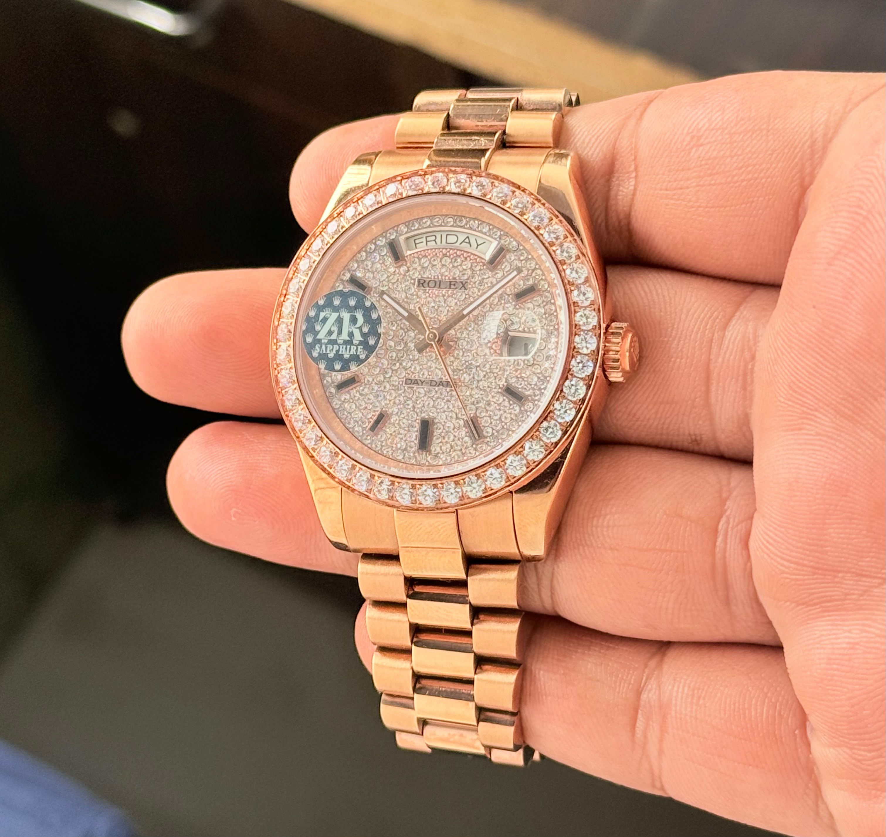 Rolex Day-Date Diamond ZR