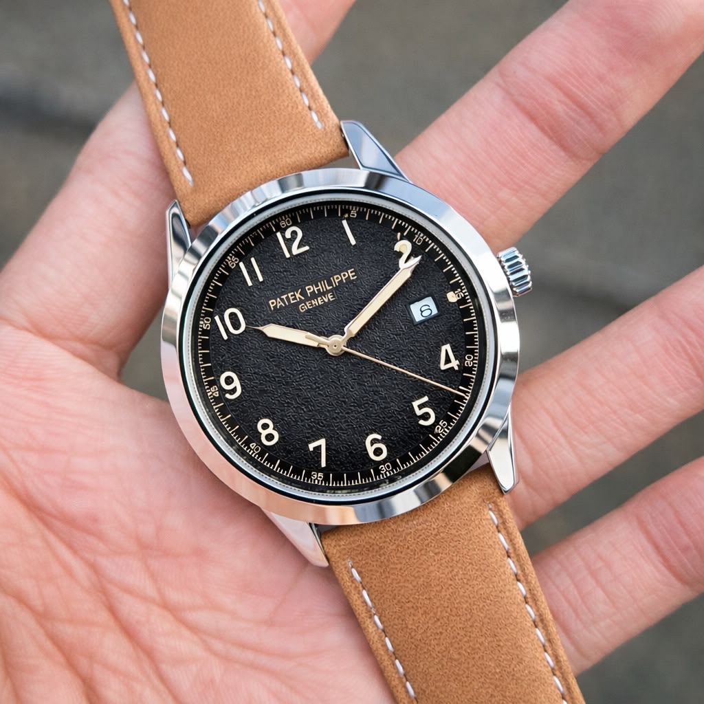 Patek Philippe Calatrava -  Stainless Steel & Japan Movement