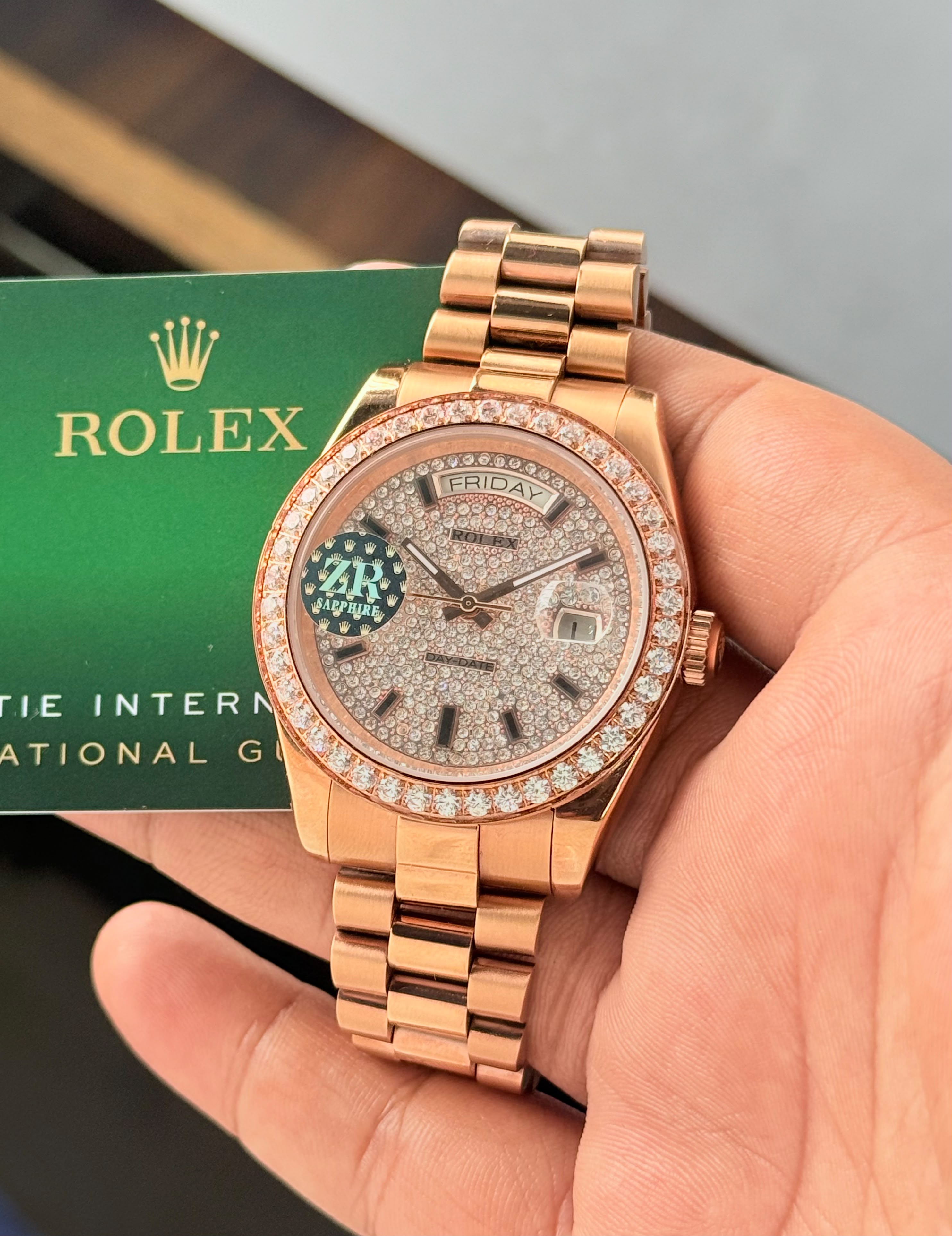 Rolex Day-Date Diamond ZR