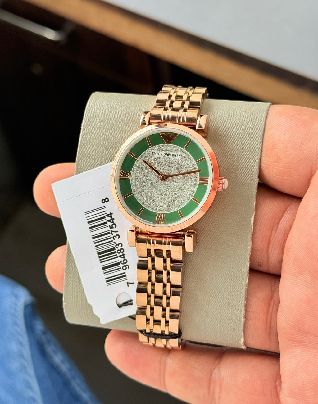 Emporio Armani Diamond Dial Women's watch
