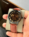 Fossil Townsman Skeleton Back Open Automatic Machinery🤩