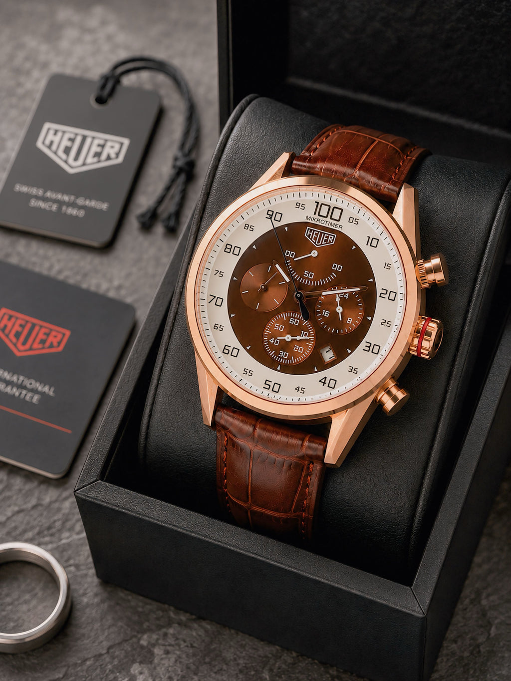Tag Heuer Men's Analog Brown