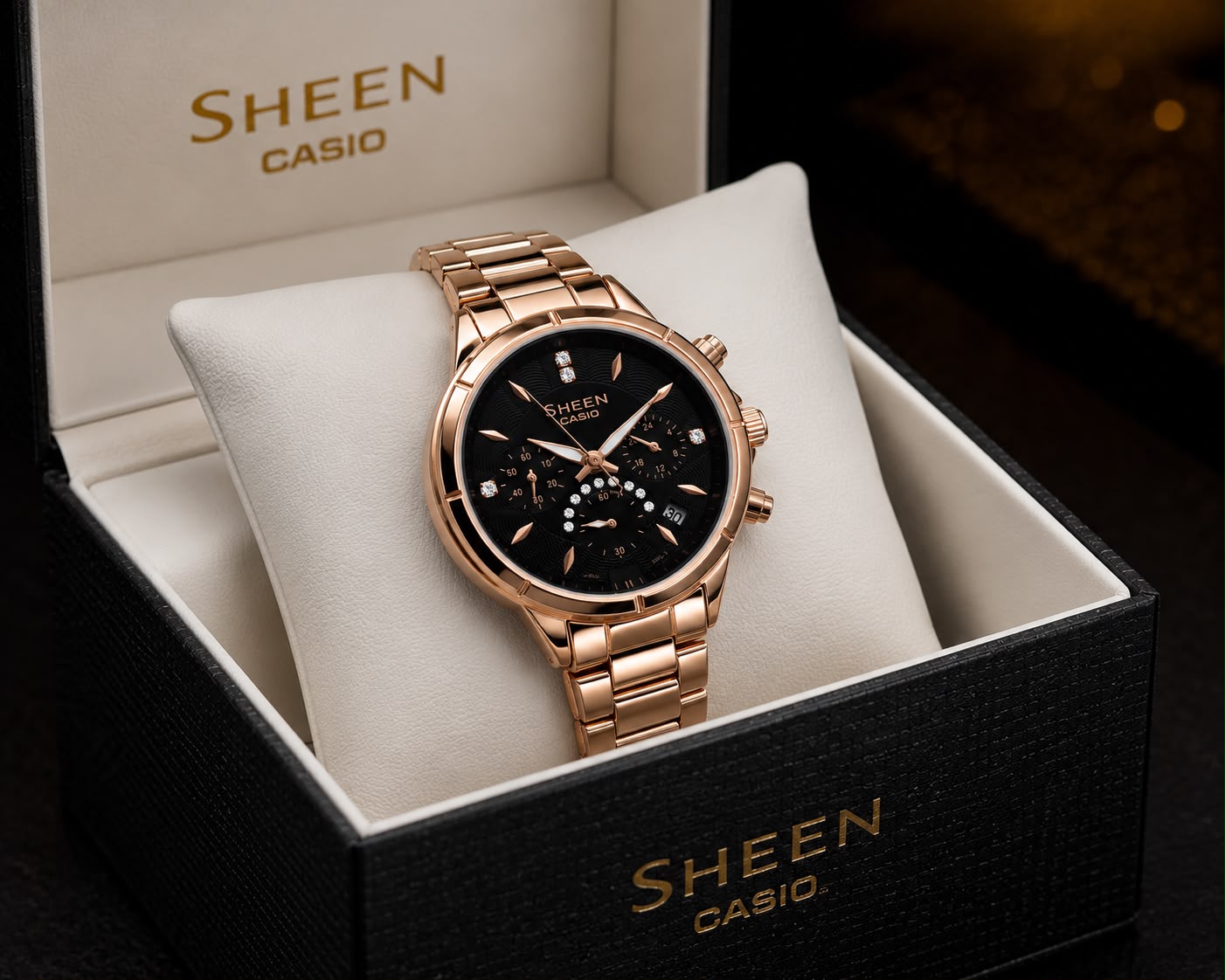 SHEEN Ladies Premium Chronograph Watch