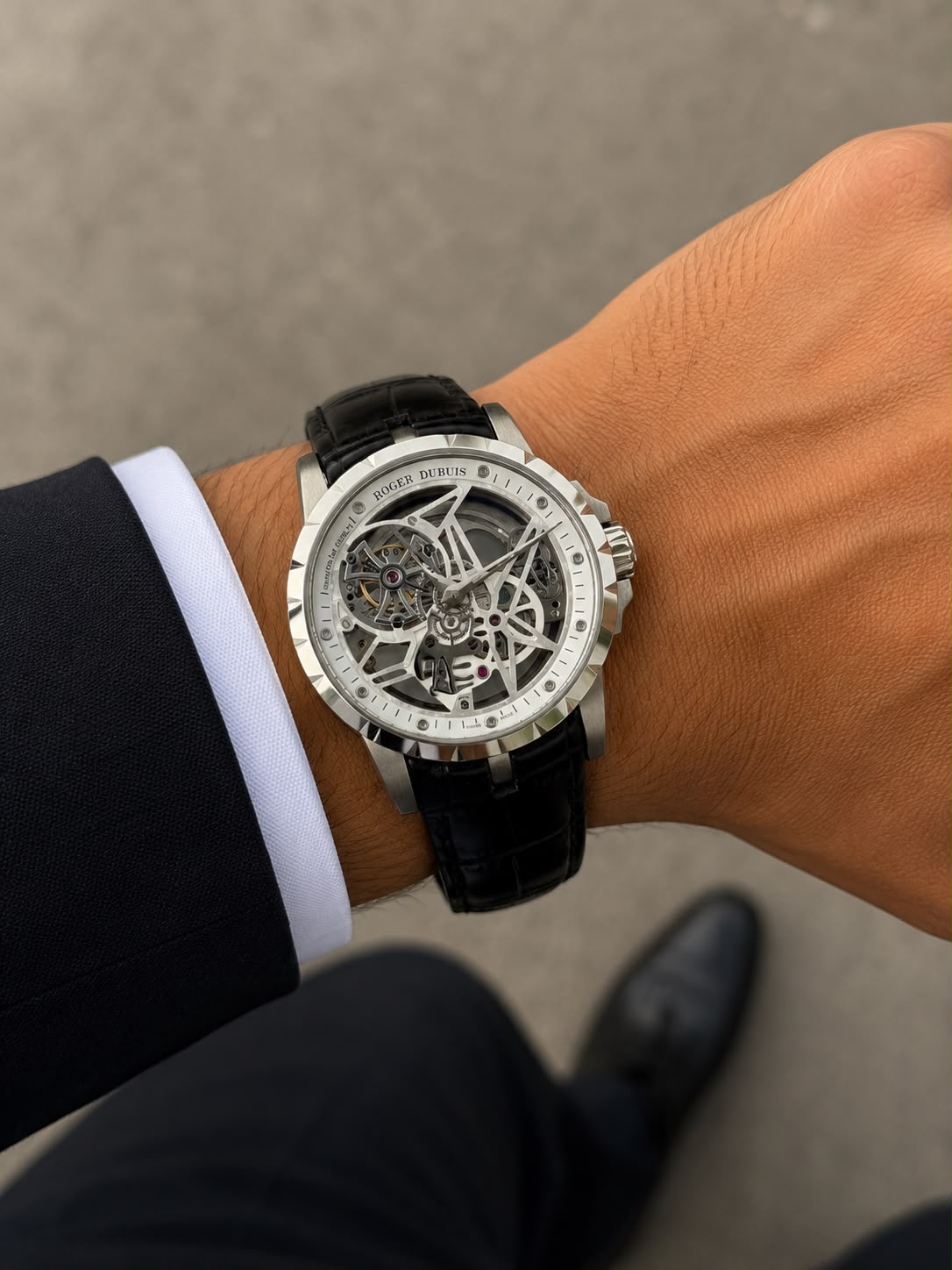 Roger Dubuis Excalibur Skeleton Style Watch