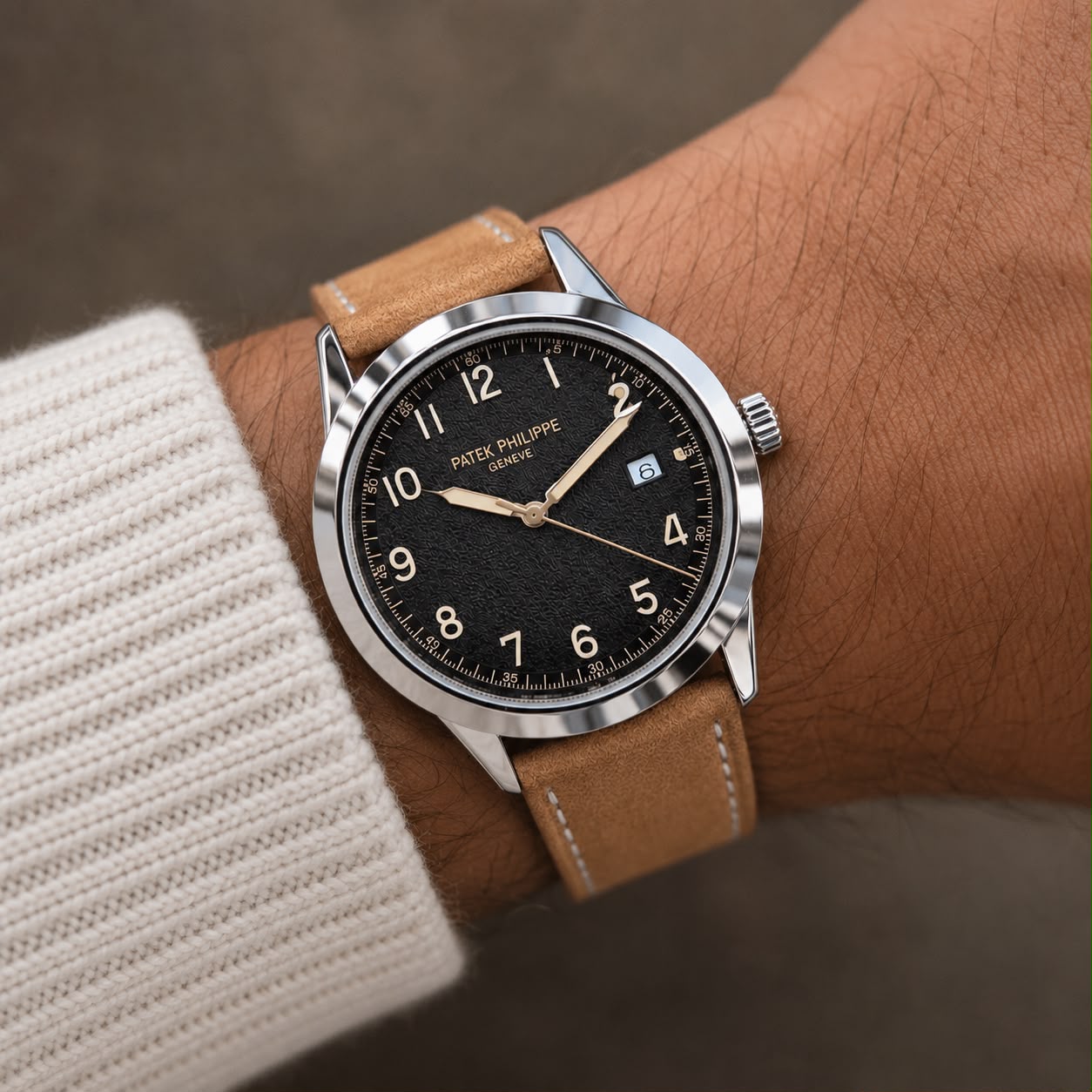 Patek Philippe Calatrava -  Stainless Steel & Japan Movement