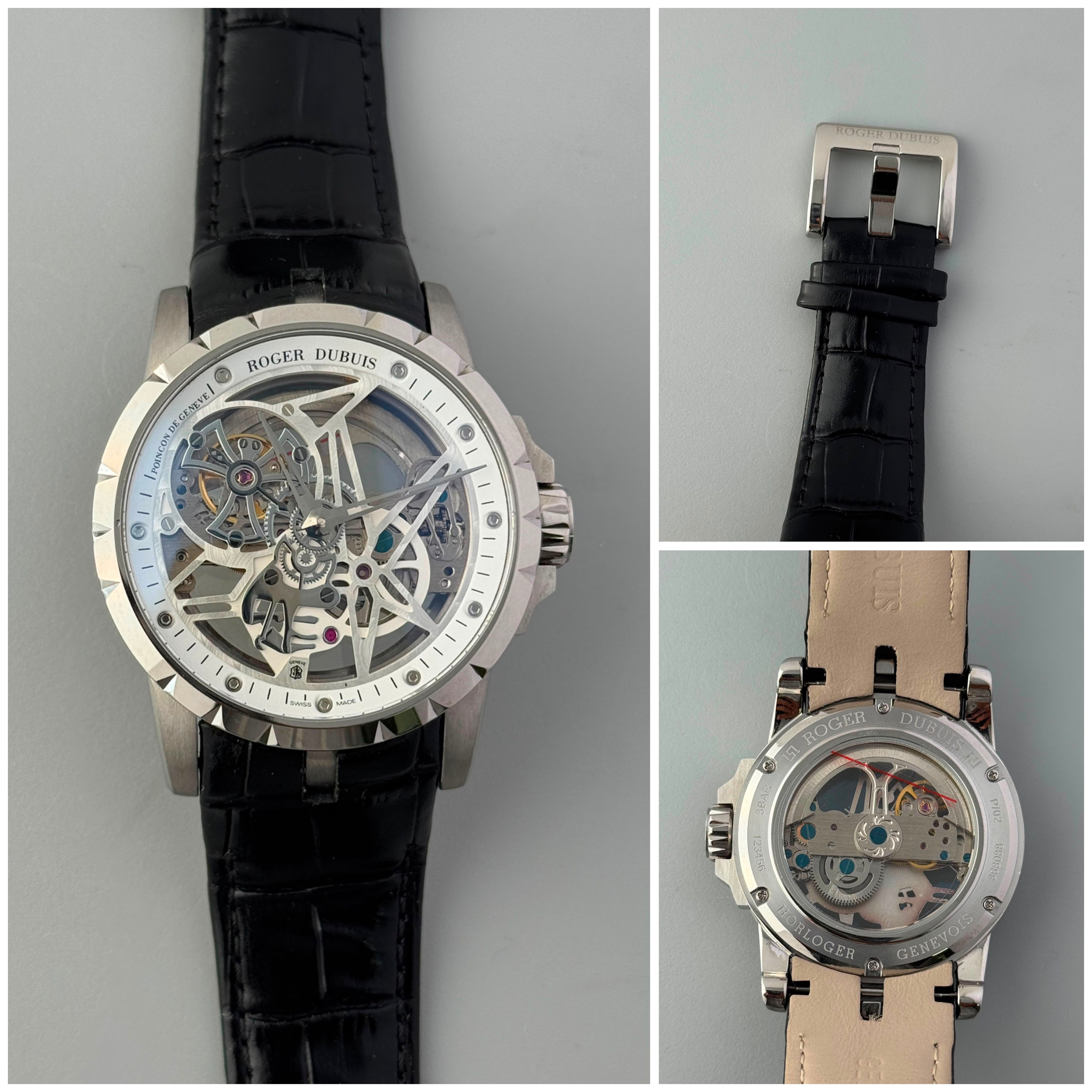 Roger Dubuis Excalibur Skeleton Style Watch